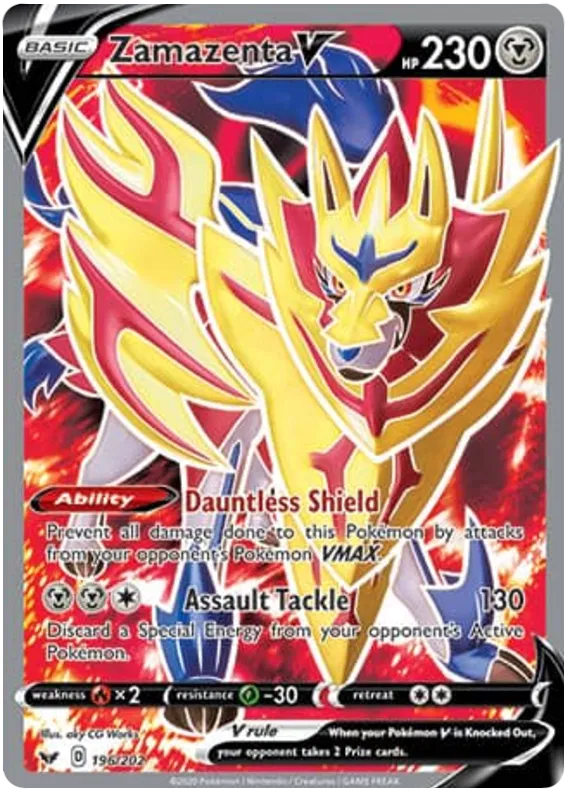 Zamazenta - Sword & Shield #196