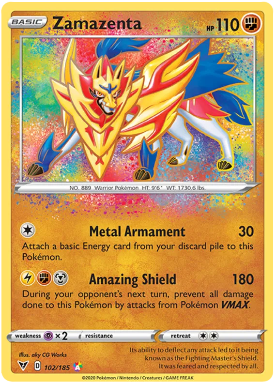 Zamazenta - Vivid Voltage #102