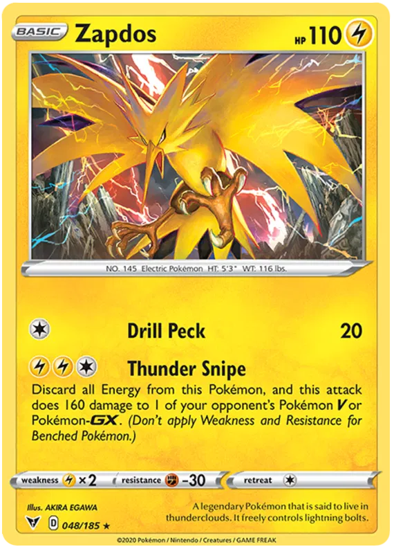 Zapdos - Vivid Voltage #48