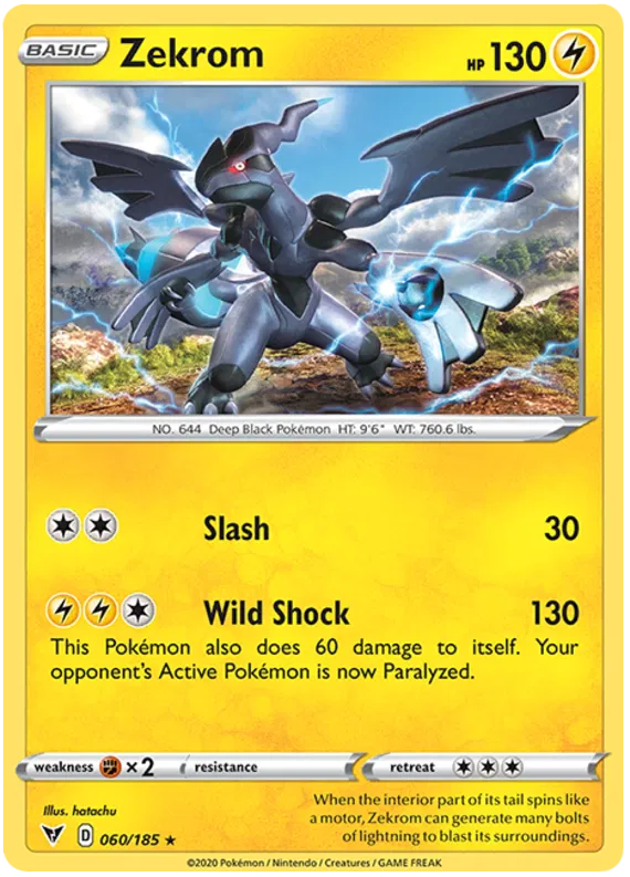 Zekrom - Vivid Voltage #60