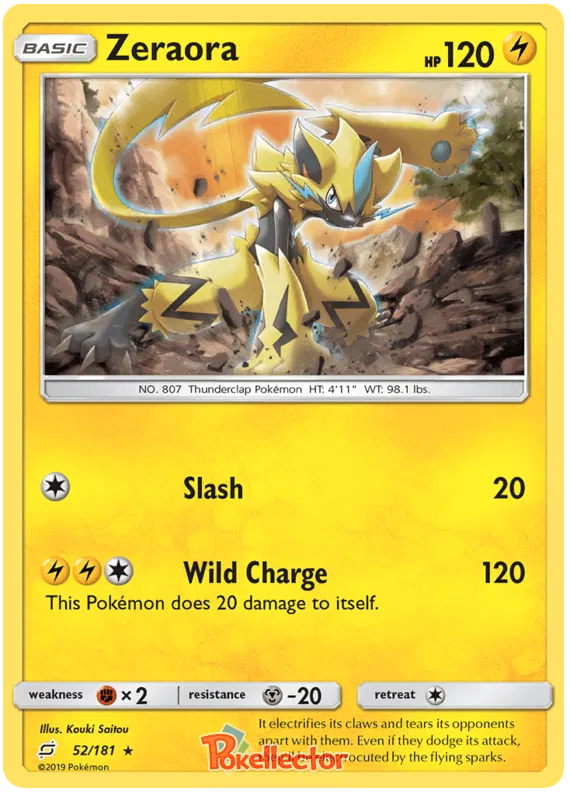 Zeraora - Team Up #52