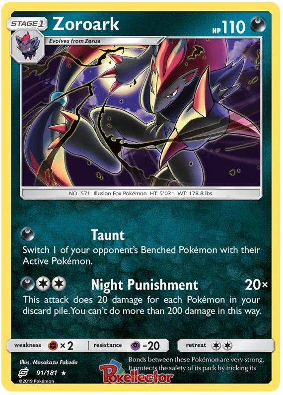 Zoroark - Team Up #91