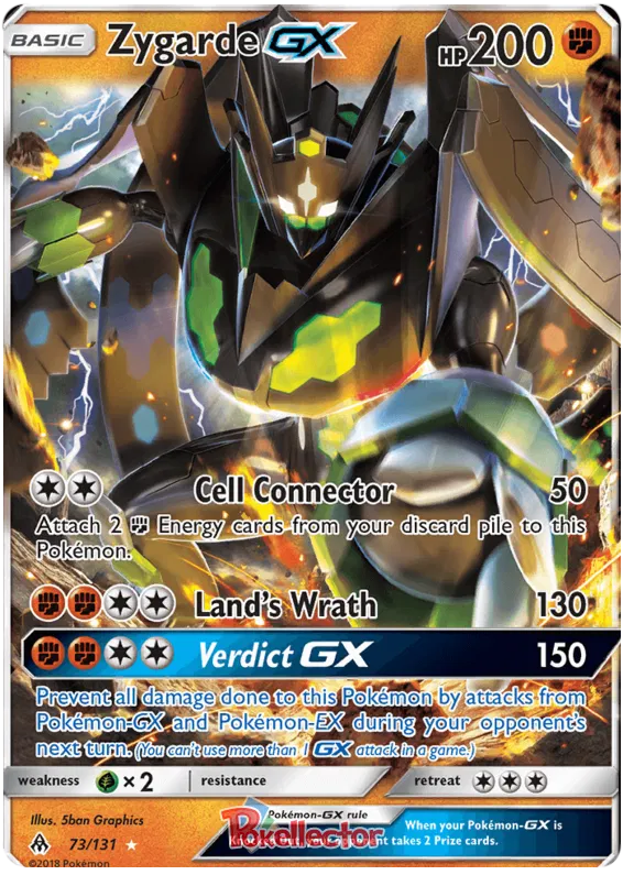 Zygarde GX - Forbidden Light #73