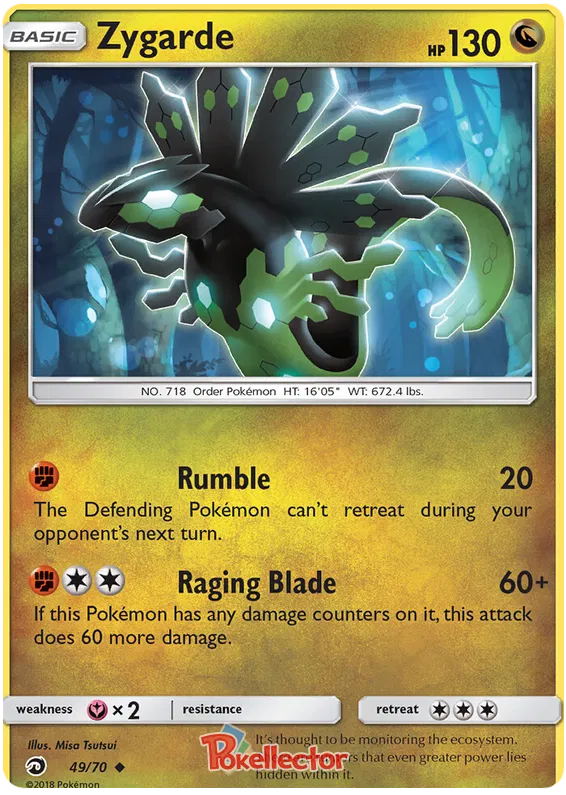 Zygarde - Dragon Majesty #49