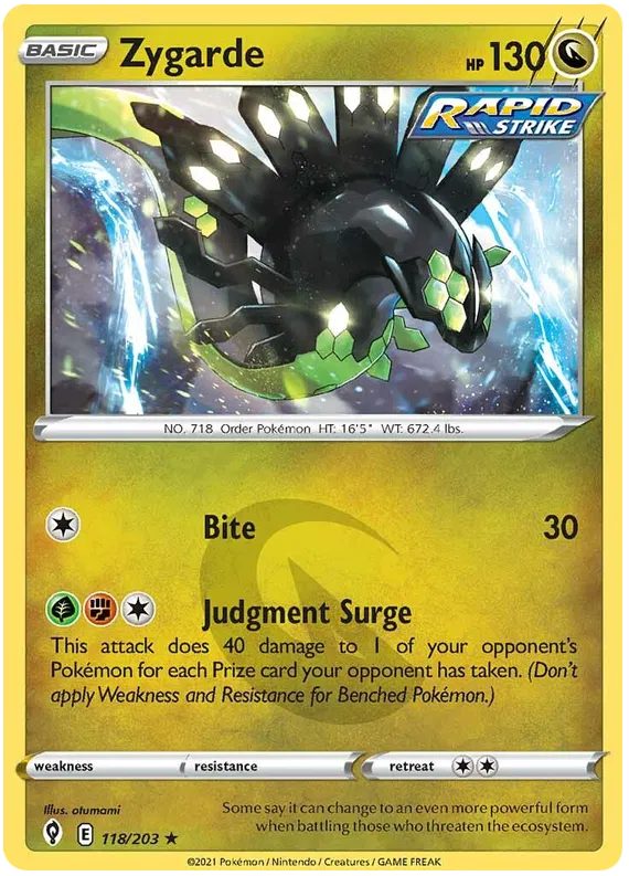 Zygarde - Evolving Skies #118