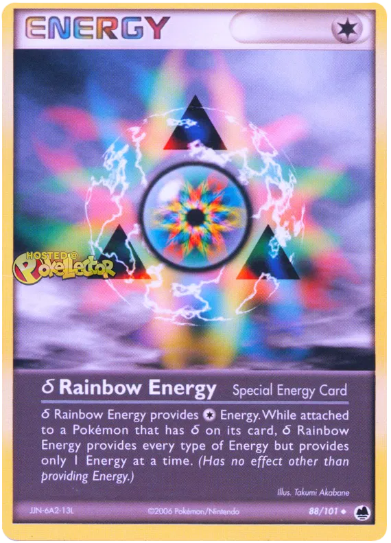 Î´ Rainbow Energy - EX Dragon Frontiers #88