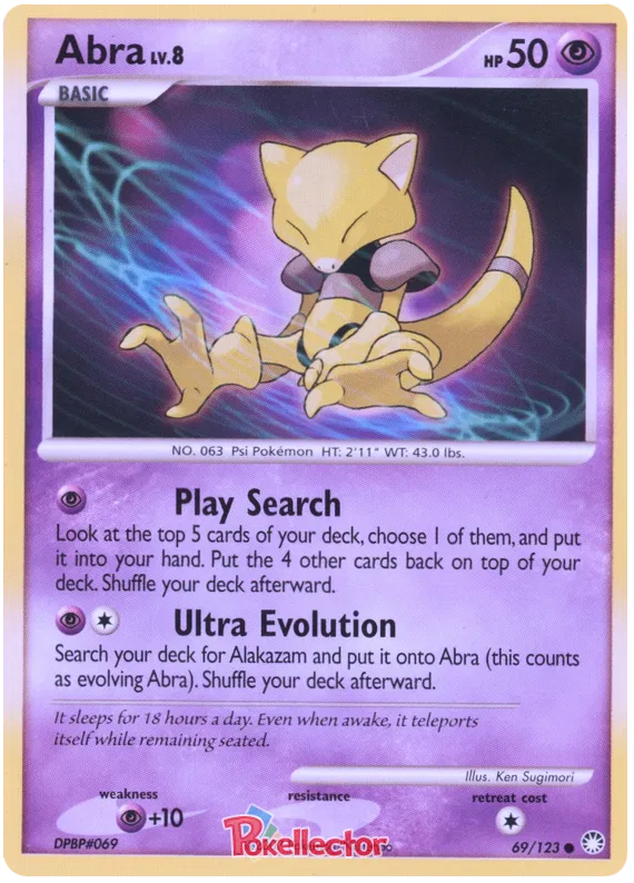 Abra - Mysterious Treasures #69