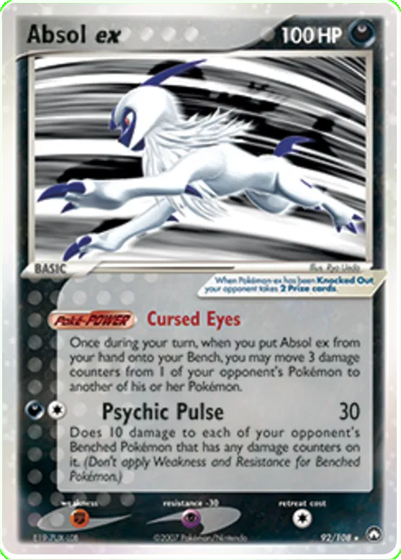 Absol ex - EX Power Keepers #92