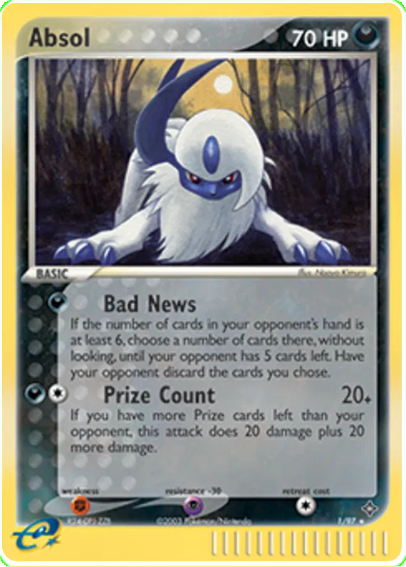 Absol - EX Dragon #1