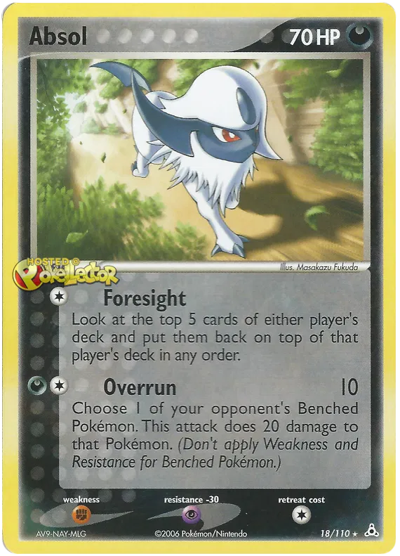 Absol - EX Holon Phantoms #18