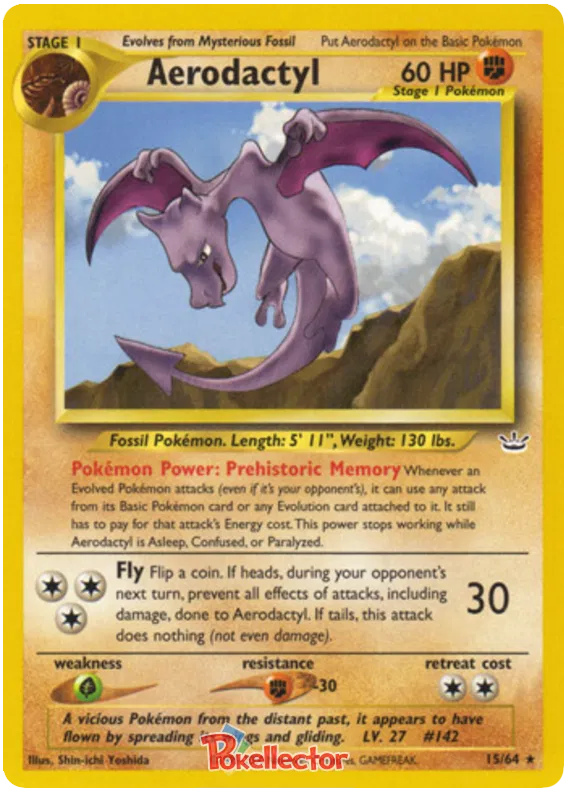 Aerodactyl - Neo Revelation #15