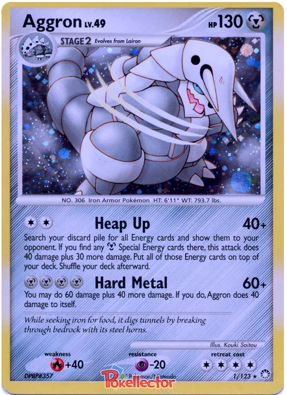 Aggron - Mysterious Treasures #1