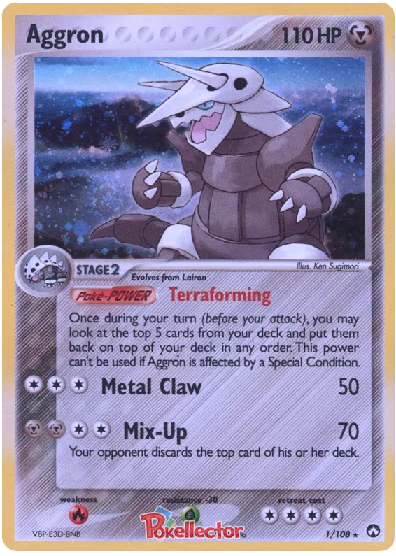 Aggron - EX Power Keepers #1