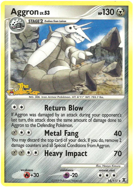 Aggron - Platinum - Rising Rivals #14