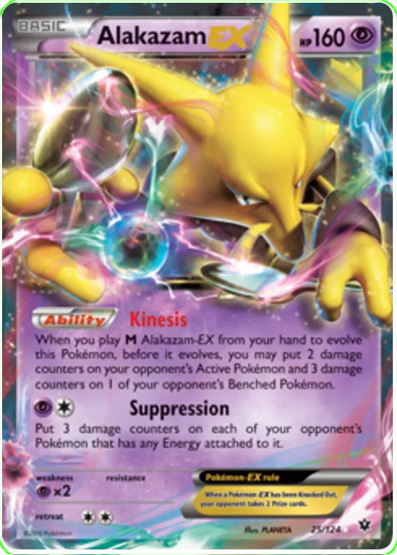 Alakazam EX - Fates Collide #25