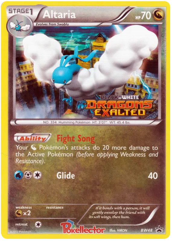 Altaria - Black & White Promos #48