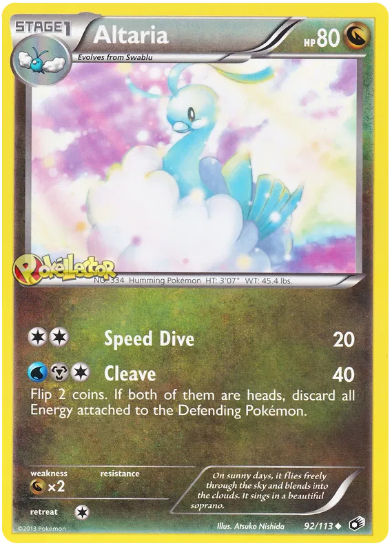 Altaria - Legendary Treasures #92