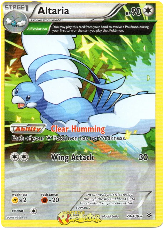 Altaria - Roaring Skies #74