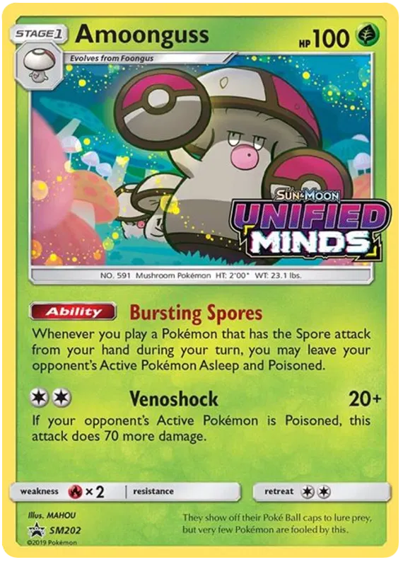 Amoonguss - Sun & Moon Promos #202