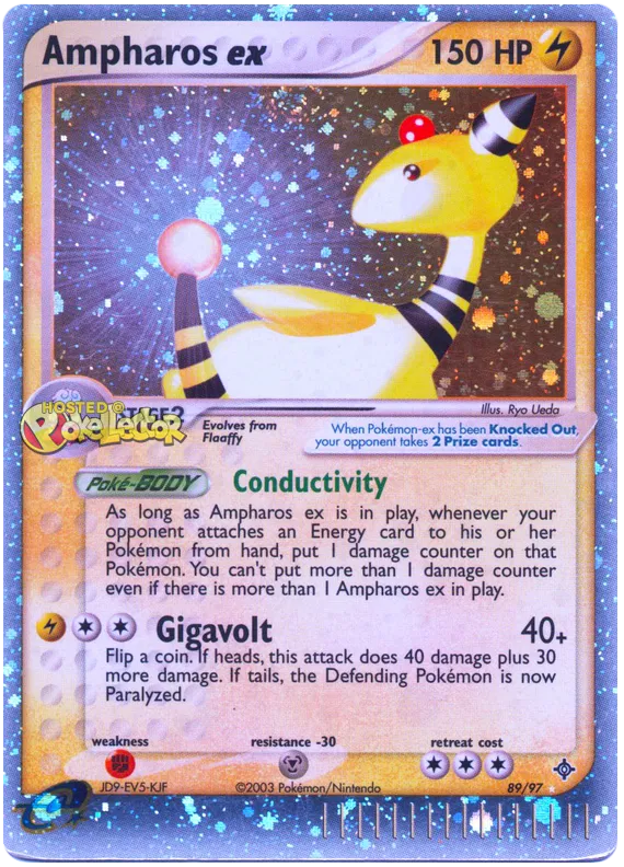 Ampharos EX - EX Dragon #89