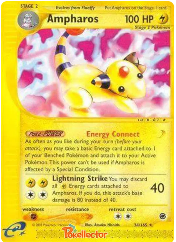 Ampharos - Expedition #34