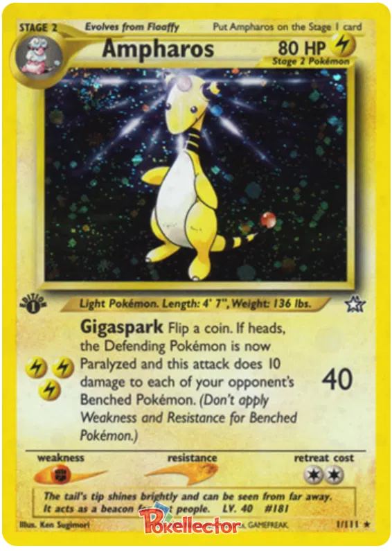 Ampharos - Neo Genesis #1