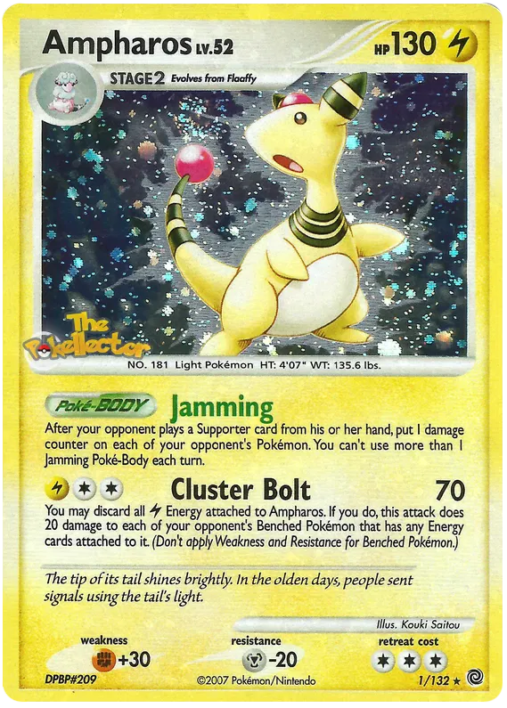 Ampharos - Secret Wonders #1