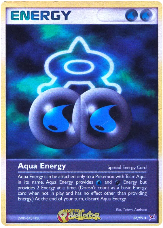 Aqua Energy - EX Team Magma vs Team Aqua #86