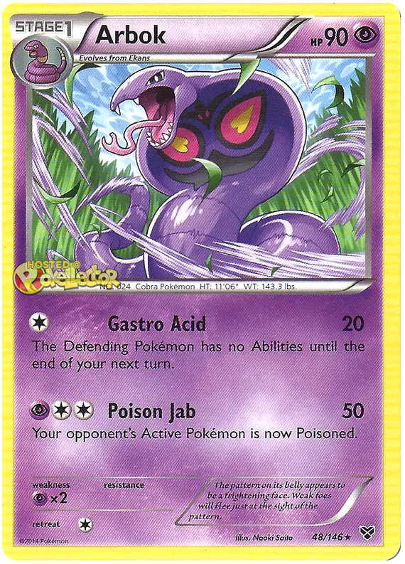 Arbok - XY #48