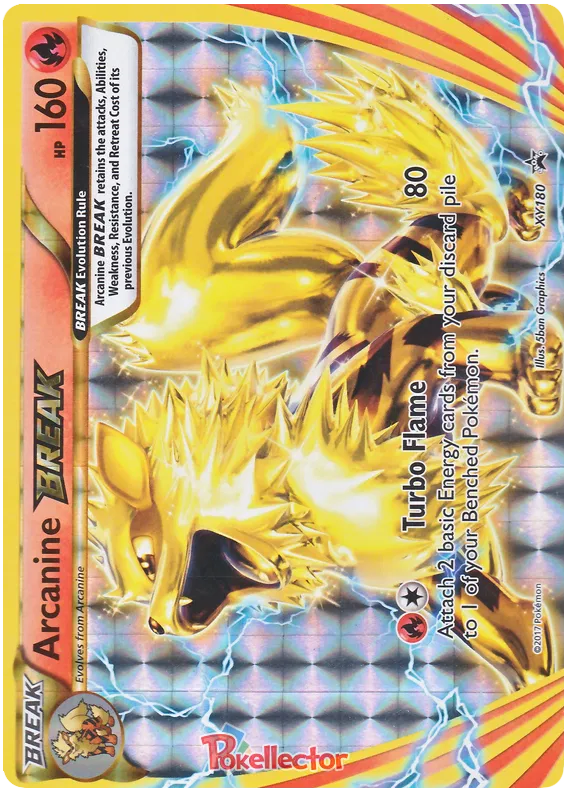 Arcanine BREAK - XY Promos #180