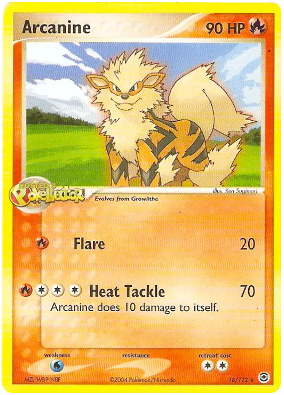 Arcanine - EX FireRed & LeafGreen #18