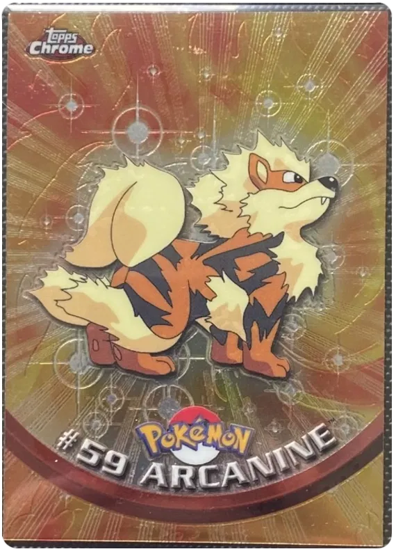 Arcanine - Topps Series 1 #59