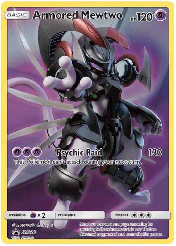 Armored Mewtwo - Sun & Moon Promos #228