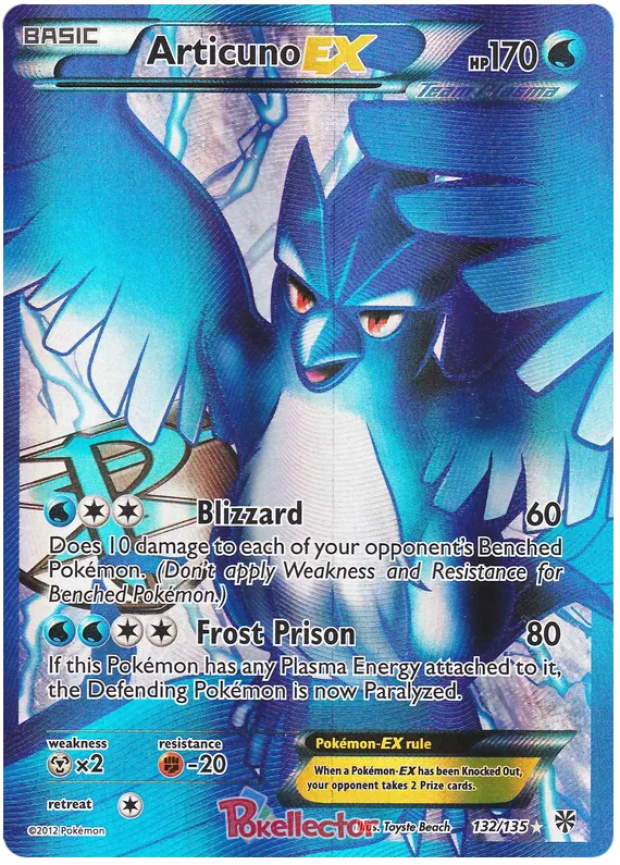 Articuno EX - Plasma Storm #132