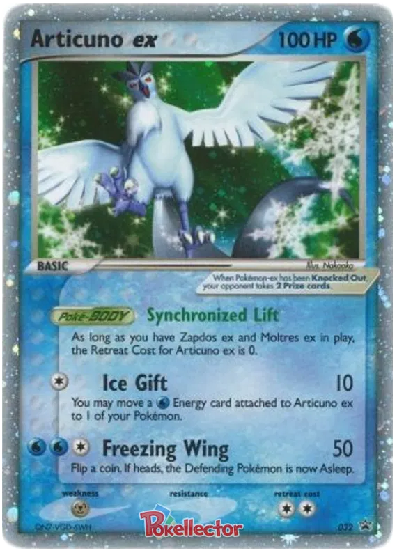 Articuno ex - Nintendo Promos #32