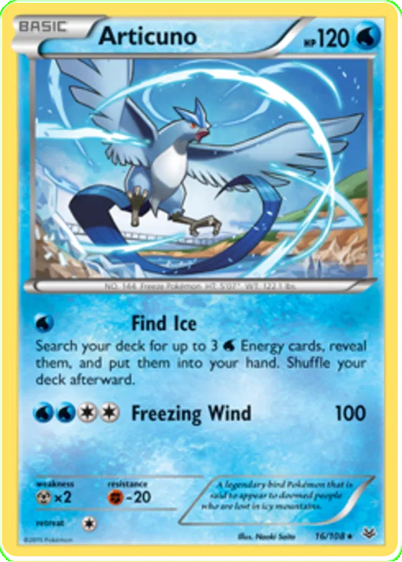 Articuno - Roaring Skies #16