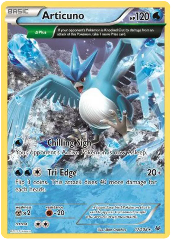 Articuno - Roaring Skies #17