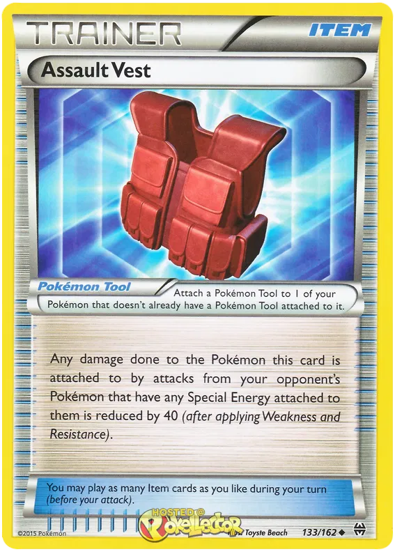 Assault Vest - XY BREAKthrough #133