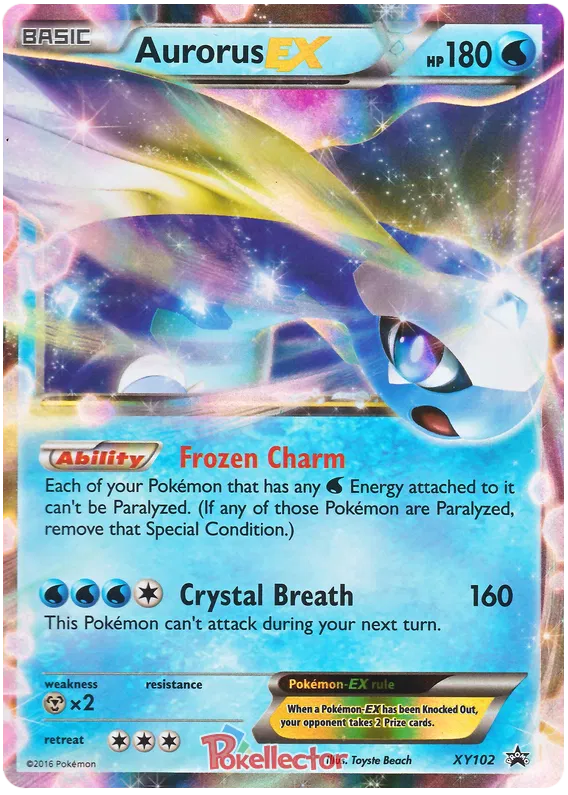 Aurorus EX - XY Promos #102