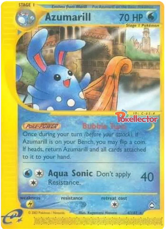 Azumarill - Aquapolis #4