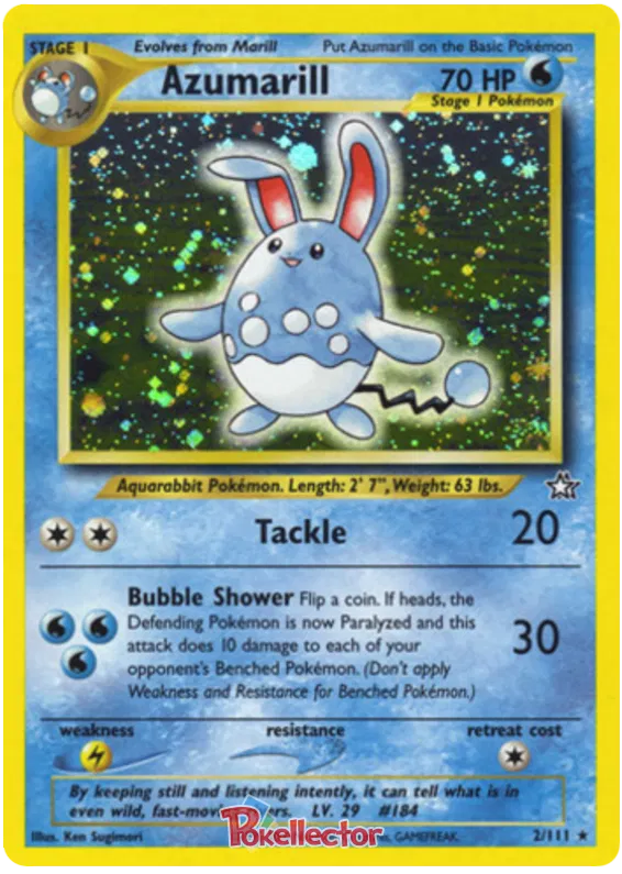 Azumarill - Neo Genesis #2