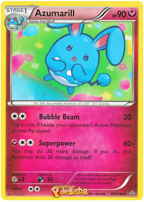 Azumarill - Primal Clash #103