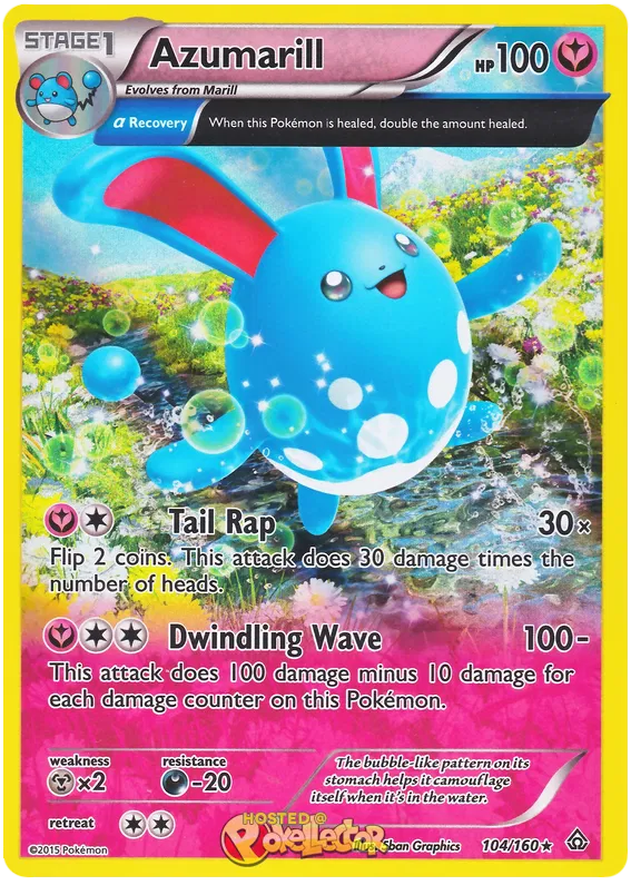 Azumarill - Primal Clash #104