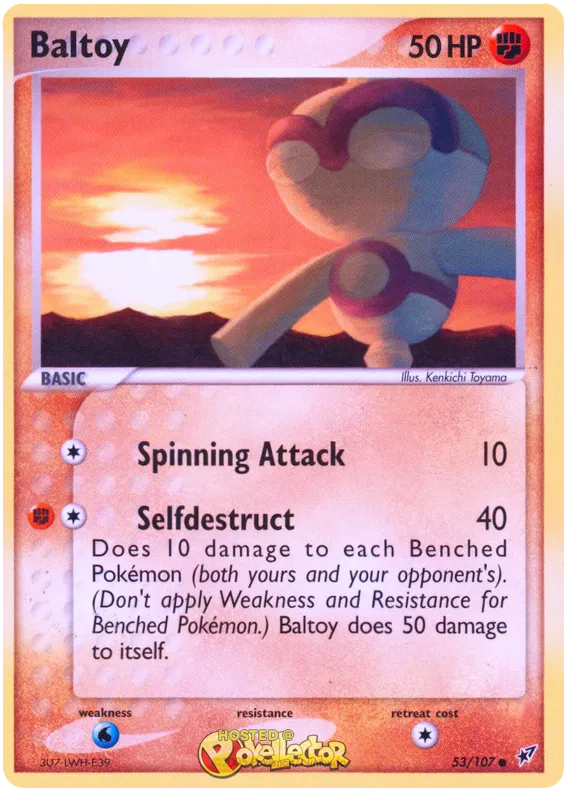 Baltoy - EX Deoxys #53