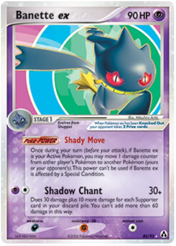 Banette ex - EX Legend Maker #85