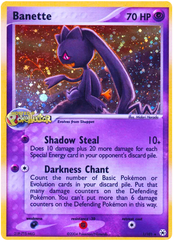 Banette - EX Hidden Legends #1