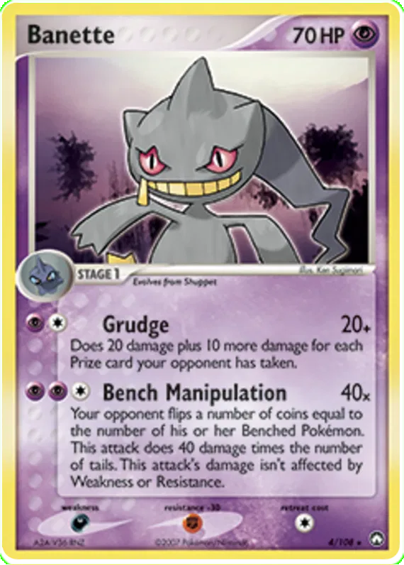 Banette - EX Power Keepers #4