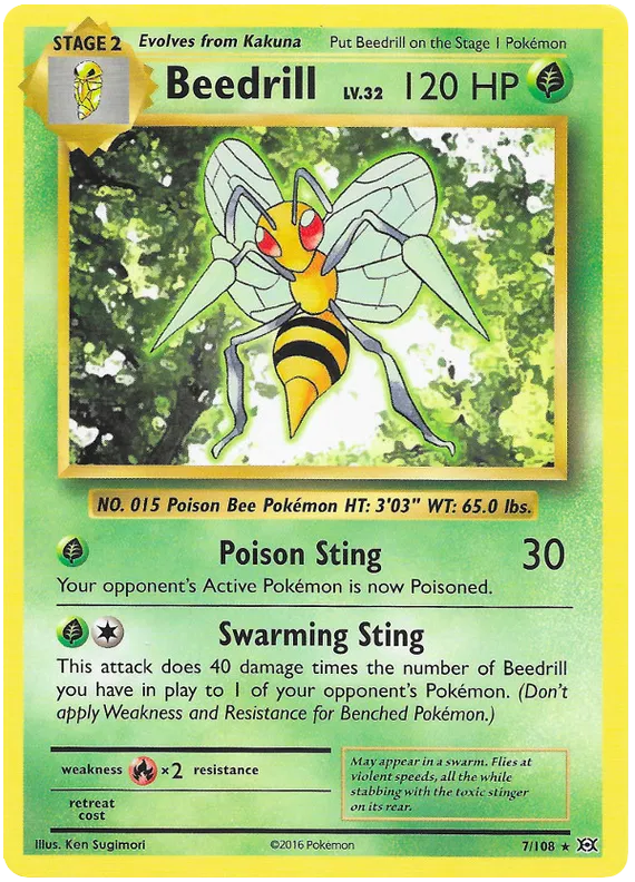 Beedrill - Evolutions #7