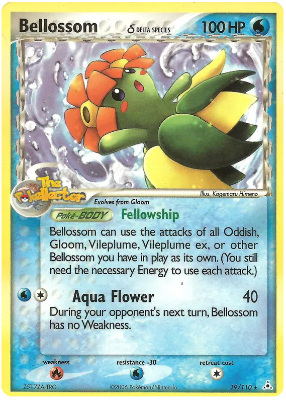 Bellossom  (delta species) - EX Holon Phantoms #19