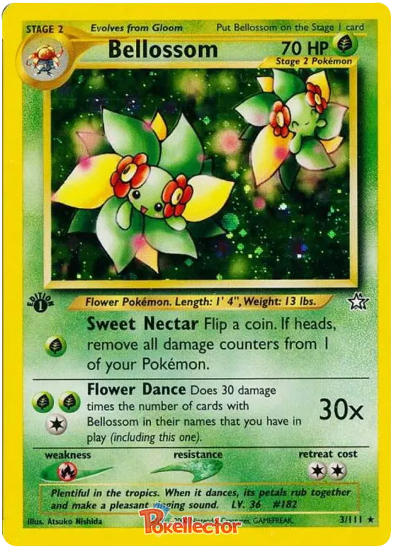 Bellossom - Neo Genesis #3